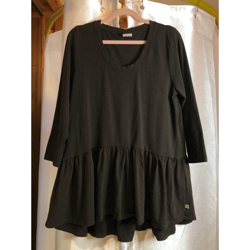 Jax & Lennon Peplum Top Sz M